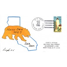 USS San Jose AFS7 1990 Rogak Cover