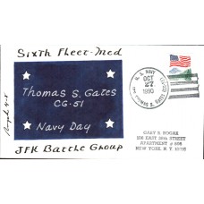 USS Thomas S. Gates CG51 1990 Rogak Cover