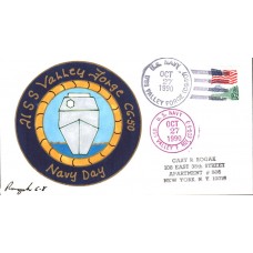 USS Valley Forge CG50 1990 Rogak Cover