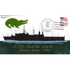 USS Austin LPD4 1991 Rogak Cover