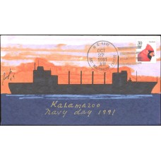USS Kalamazoo AOR6 1991 Rogak Cover