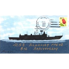 USS Klakring FFG42 1991 Rogak Cover