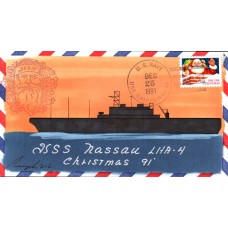 USS Nassau LHA4 1991 Rogak Cover