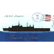 USS Ponce LPD15 1991 Rogak Cover