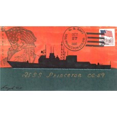 USS Princeton CG59 1991 Rogak Cover