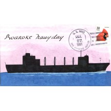 USS Roanoke AOR7 1991 Rogak Cover