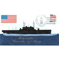 USS Saipan LHA2 1991 Rogak Cover