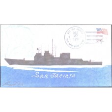 USS San Jacinto CG56 1991 Rogak Cover