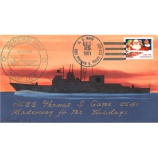 USS Thomas S Gates CG51 1991 Rogak Cover