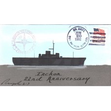 USS Inchon LPH12 1992 Rogak Cover