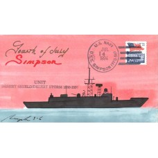 USS Simpson FFG56 1994 Rogak Cover