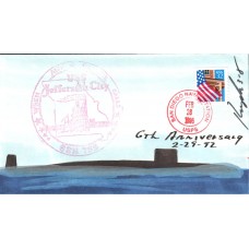USS Jefferson City SSN759 1998 Rogak Sub Cover