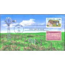 #2416 South Dakota Statehood Combo Roman FDC