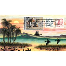 #RW57 Black Bellied Whistling Duck Roman FDC