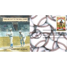 #4341 Take Me Out to the Ballgame Romp FDC