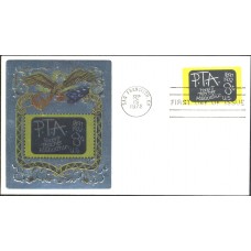 #1463 PTA Ross Foil FDC