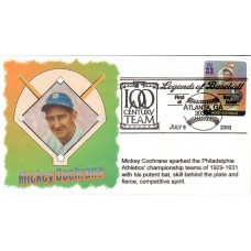 #3408g Mickey Cochrane RRAGS FDC