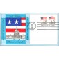 #2115 Flag over Capitol RTI FDC