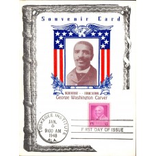 #953 George Washington Carver Sanders FDC