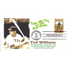 #4341 Take Me Out to the Ballgame Sand Key FDC