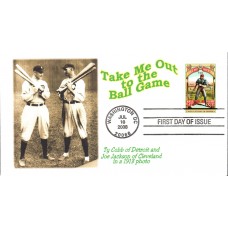 #4341 Take Me Out to the Ballgame Sand Key FDC