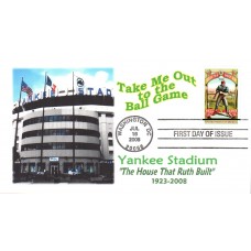 #4341 Take Me Out to the Ballgame Sand Key FDC