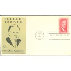 #1269 Herbert Hoover Sarzin FDC