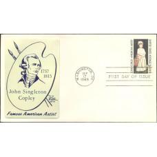 #1273 John S. Copely Sarzin FDC