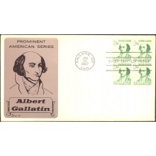 #1279 Albert Gallatin Sarzin FDC