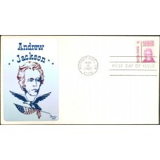 #1286 Andrew Jackson Sarzin FDC