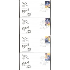 #2631-34 Space Accomplishments SCCS FDC Set