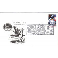 #2841 First Moon Landing SCCS FDC