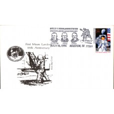 #2841 First Moon Landing SCCS FDC