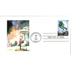 #2743 Space Fantasy Schoolmeester FDC