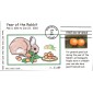 #4492 Year of the Rabbit Scott FDC