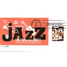 #4503 Jazz Scott FDC