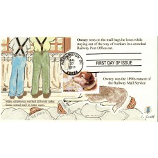 #4547 Owney the Postal Dog Scott FDC