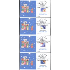 #5247-50 Christmas Carols Scott FDC Set