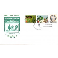 Christmas Seals 1978 FDC