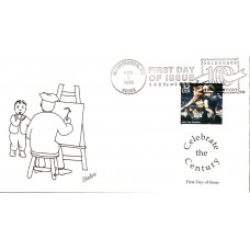 #3182h Ash Can School - Painters Shadow FDC