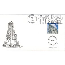 #3184j Art Deco Style Shadow FDC