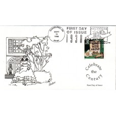 #3185i Gone With the Wind Shadow FDC