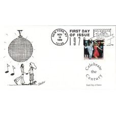 #3189d Disco Music Shadow FDC