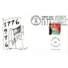 #3189f US Bicentennial Shadow FDC