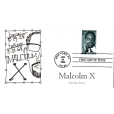 #3273 Malcolm X Shadow FDC