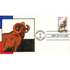 #2288 Bighorn Sheep Skat FDC