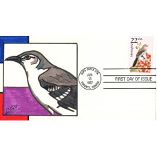 #2330 Mockingbird Skat FDC