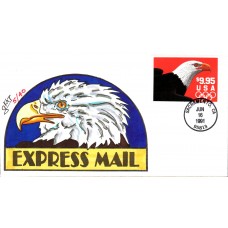 #2541 Bald Eagle Skat FDC