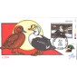 #RW58 King Eiders Plate Skat FDC