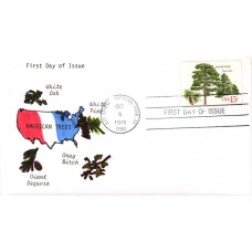 #1765 White Pine Tree Slyter FDC